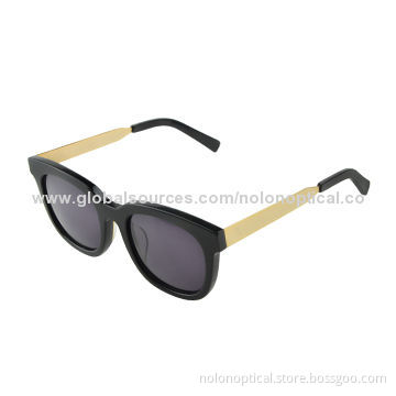 2014 hot sale, newest designer acetate sunglasses in black